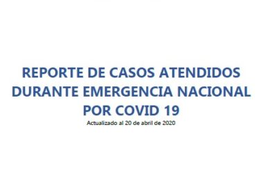 Reporte de Casos PDDH por COVID-19