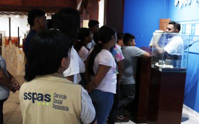 OEP realiza intercambio de aprendizajes entre niñez y adolescencia en Fundación Pablo Tesak