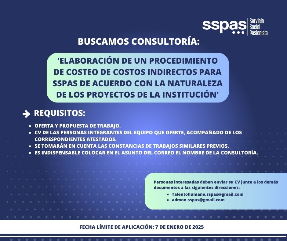 consultoría costos