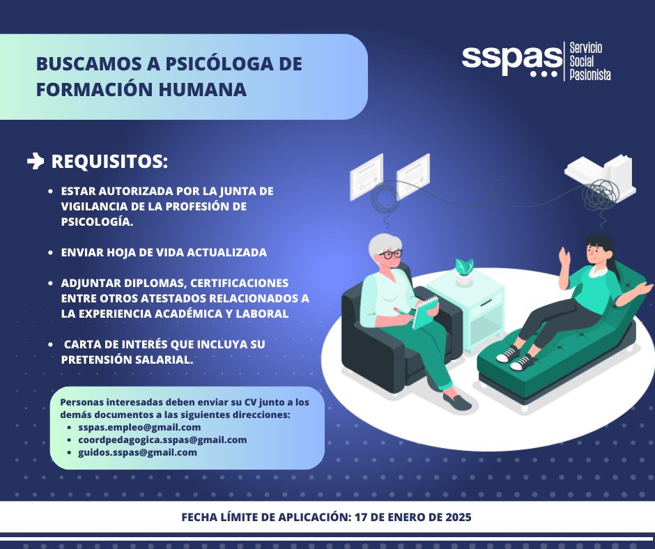 Psicóloga de Formación Humana